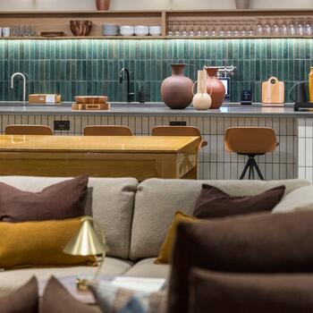 Instagram post about Quintain Living.