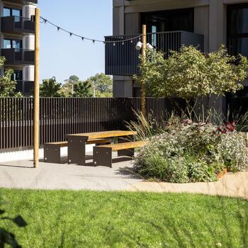 Instagram post about Quintain Living.