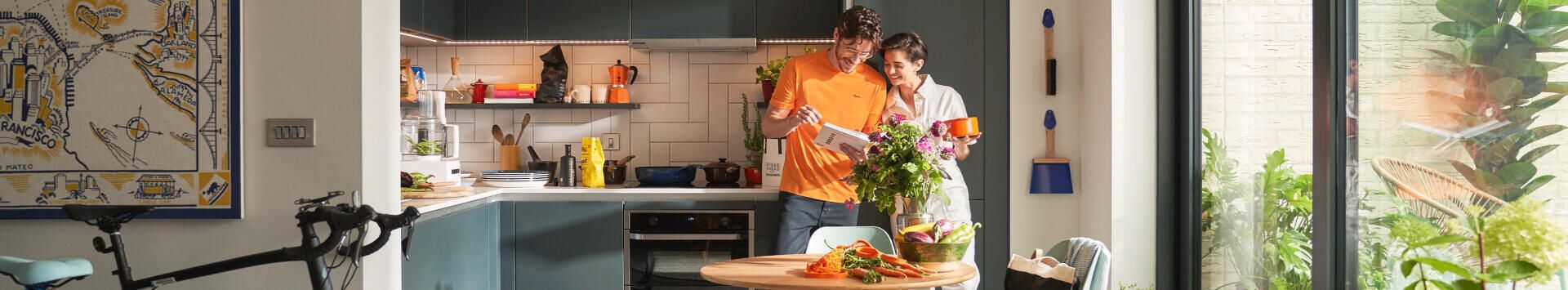 couple in apartment